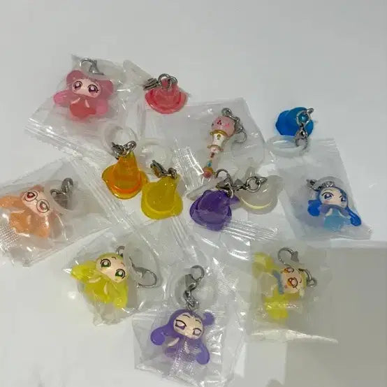 [BUNJANG] Ojamajo Doremi Mejirushi Gacha Set (Total 13) / 오자마녀 도레미 메지루지 가챠  총13 세트
