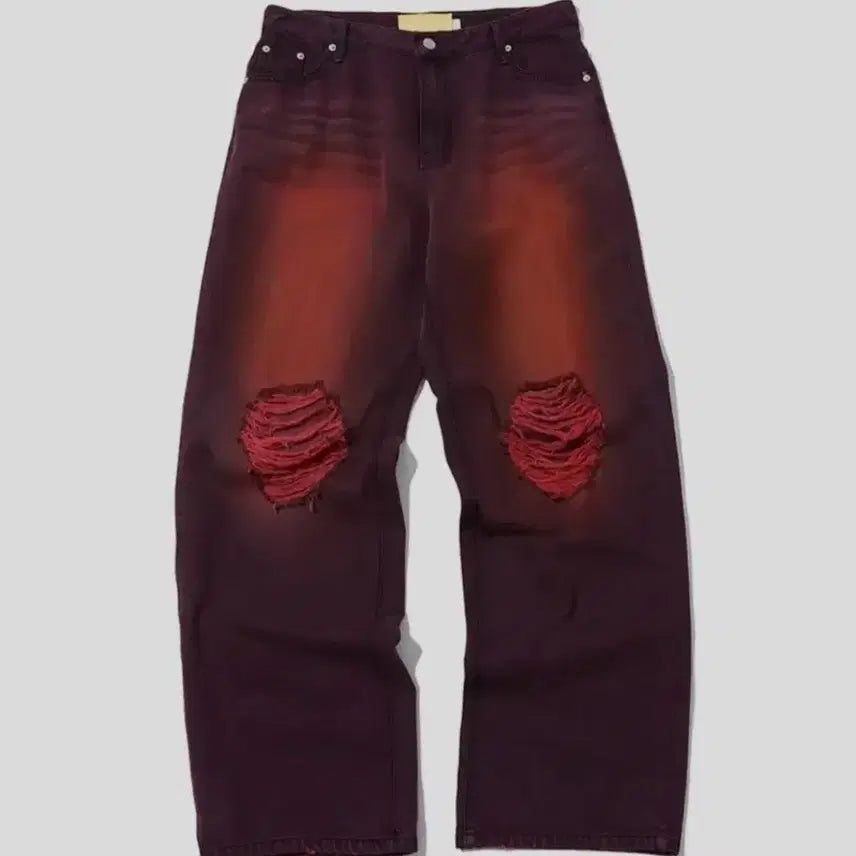 [BUNJANG] Main Booth Damage Pants Size 1 / 메인부스 데미지 팬츠(size 1)