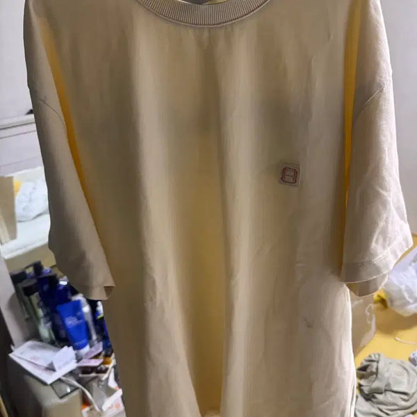 [BUNJANG] Solid Homme SS21 Back Logo T-Shirt / 솔리드옴므 백로고 반팔