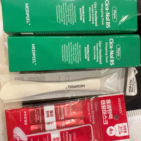 [BUNJANG] Medi-Peel Cica Wrapping Mask Set / 메디필 시카 랩핑 마스크팩 세트