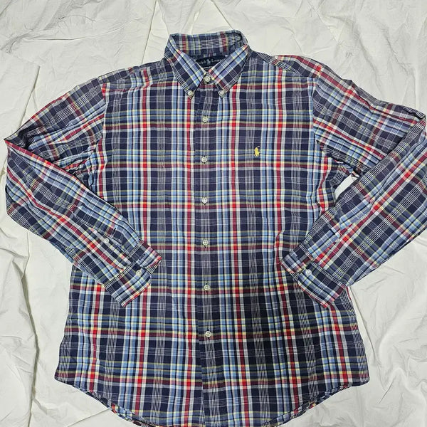 [BUNJANG] Polo Ralph Lauren Checkered Shirt - Size L / 폴로랄프로렌 체크 셔츠 L