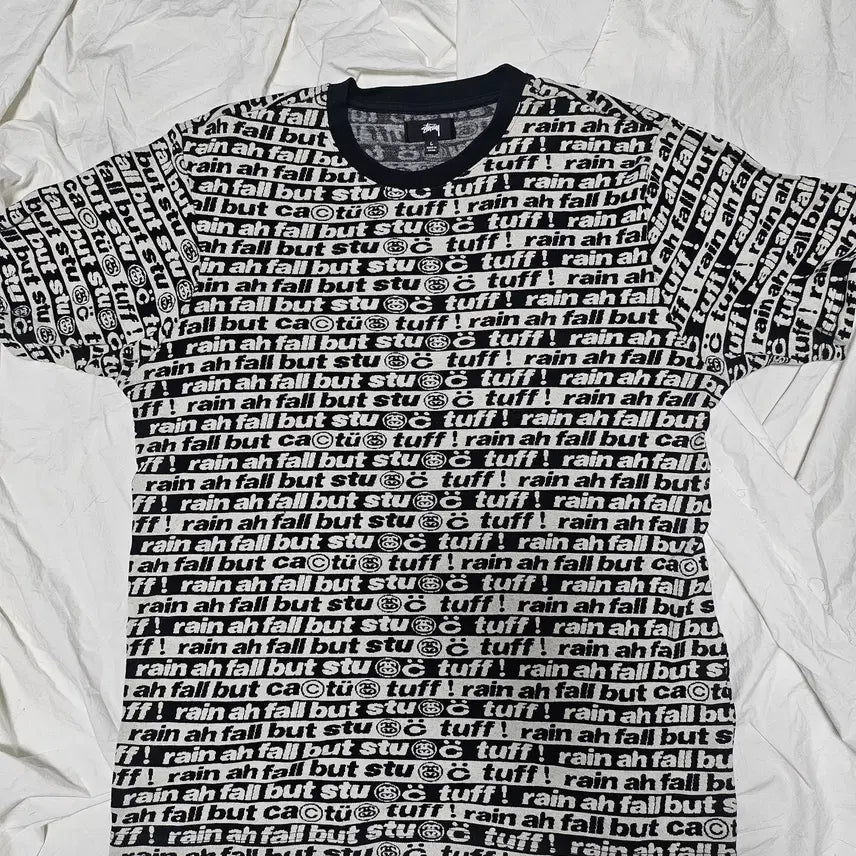 [BUNJANG] Stussy x CPFM Collaboration Short Sleeve T-Shirt L / 스투시 X CPFM 콜라보 반팔 티셔츠 L