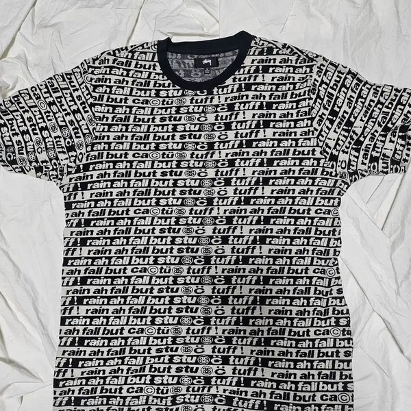 [BUNJANG] Stussy x CPFM Collaboration Short Sleeve T-Shirt L / 스투시 X CPFM 콜라보 반팔 티셔츠 L