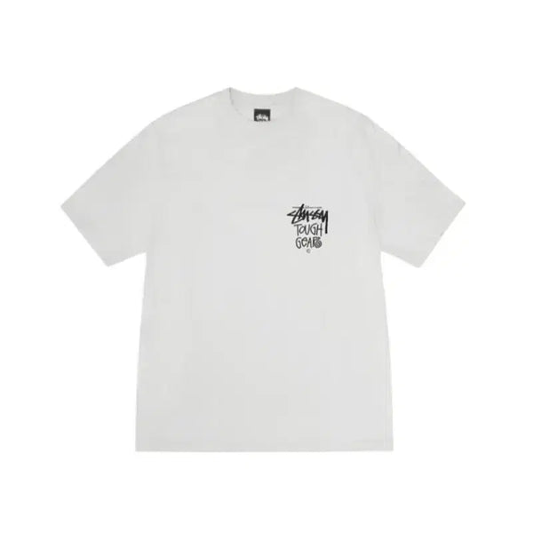 [BUNJANG] Stussy Tough Gear Short Sleeve T-Shirt White/Black / STUSSY 스투시 터프기어 반팔 티셔츠 남녀 흰검