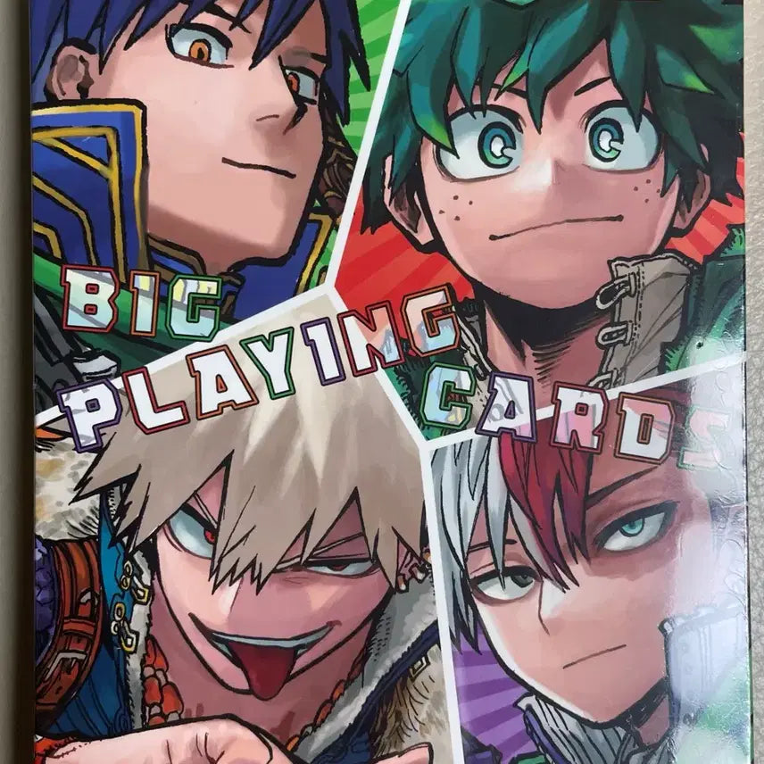 [BUNJANG] My Hero Academia Original Art Ten Girls Big Playing Cards (Sealed) / 히로아카 원화 십걸 빅 플레잉 카드 미개봉 새제품