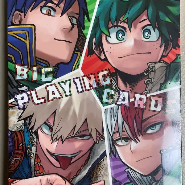 [BUNJANG] My Hero Academia Original Art Ten Girls Big Playing Cards (Sealed) / 히로아카 원화 십걸 빅 플레잉 카드 미개봉 새제품