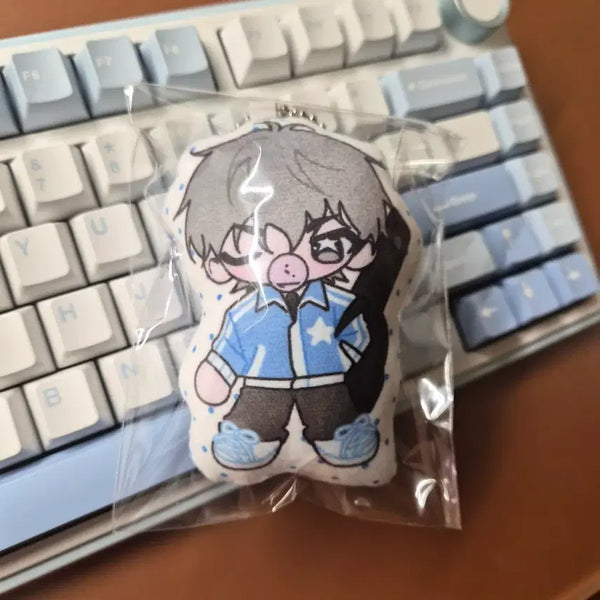[BUNJANG] Mengsu Store Cushion Keyring / 맹수상점 쿠션 키링