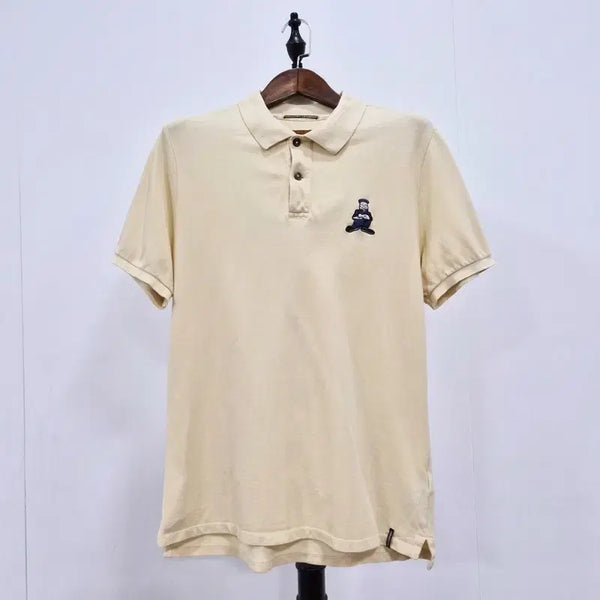 [BUNJANG] CP Company Pique Short Sleeve T-Shirt Men's 100 / CP 씨피컴퍼니 피케 반팔 티셔츠