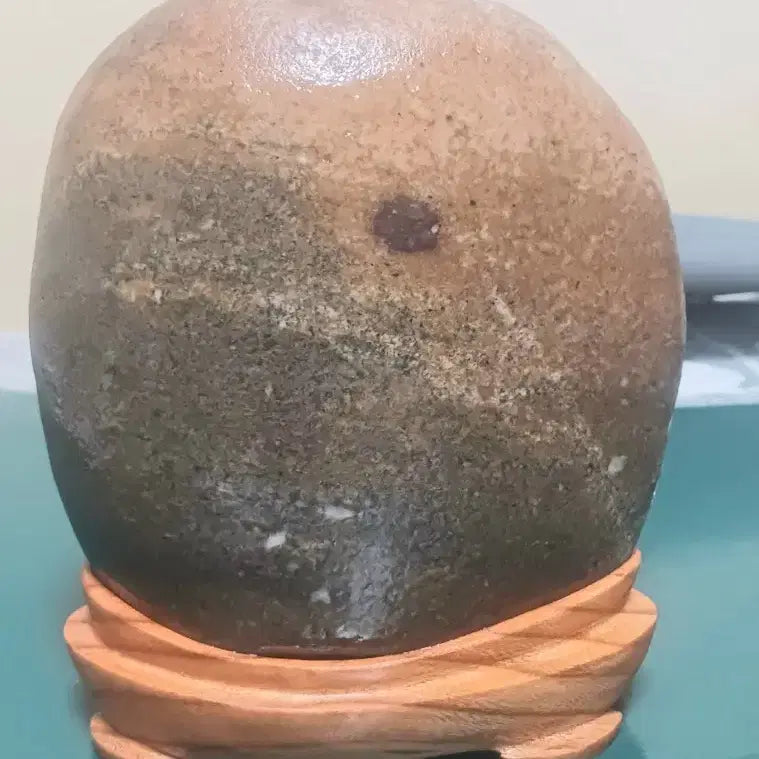 [BUNJANG] Black Moonstone Suiseki Display Stone / 수석(흑월석)
