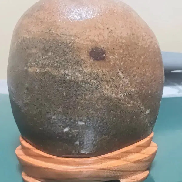 [BUNJANG] Black Moonstone Suiseki Display Stone / 수석(흑월석)