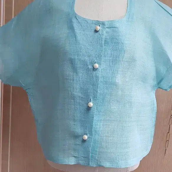 [BUNJANG] Mosi Sleeveless Top / 모시나시상