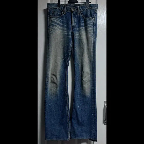 [BUNJANG] Lee Semi Bootcut Denim Jeans / 일본산 Lee 세미 부츠컷 데님 청바지