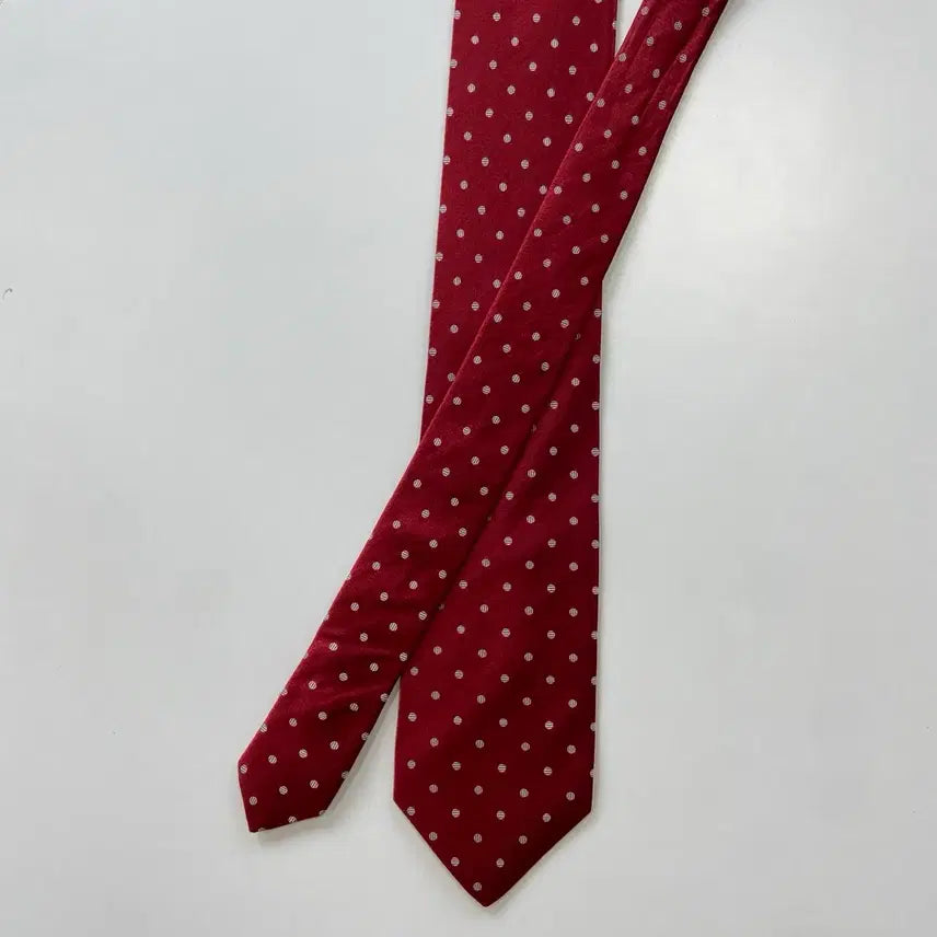 [BUNJANG] Yves Saint Laurent (YSL) 100% Silk Necktie 7.8cm / YSL 입생로랑 명품 정품 넥타이 7.8cm