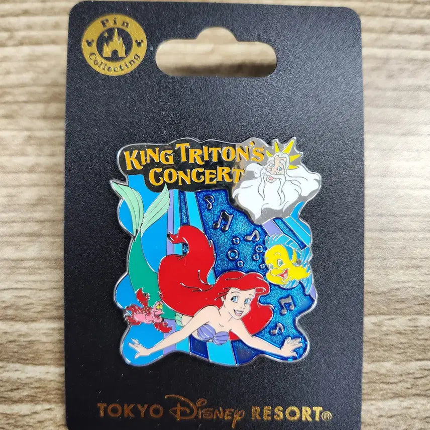 [BUNJANG] Tokyo Disneyland The Little Mermaid Pin Badge / 도쿄 디즈니랜드 핀뱃지 (인어공주)