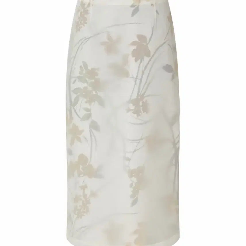 [BUNJANG] TEAK Orchid Sheer Skirt (Orange) / TEAK 티크 ORCHID SHEER SKIRT (ORANGE) 스커트