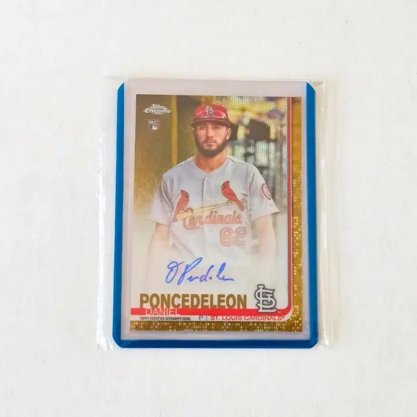 [BUNJANG] MLB Daniel Ponce de Leon Autographed Rookie Card / MLB 대니얼 폰세 데 레온 친필 싸인카드(오토)
