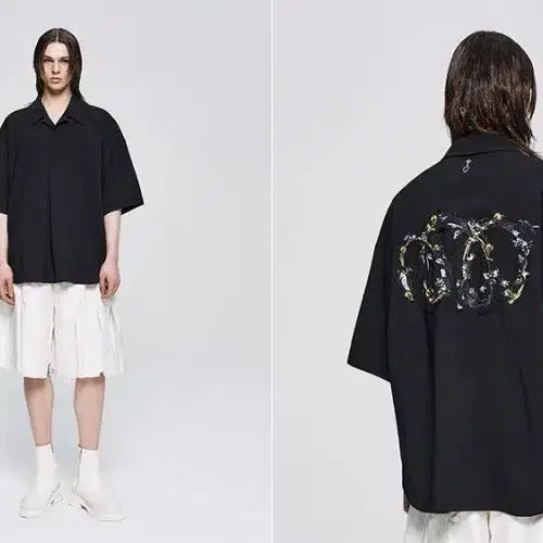 [BUNJANG] Songzio Homme Embroidered Oversized Tunic Shirt / 송지오옴므 위너브러더스 튜닉 셔츠 팝니다