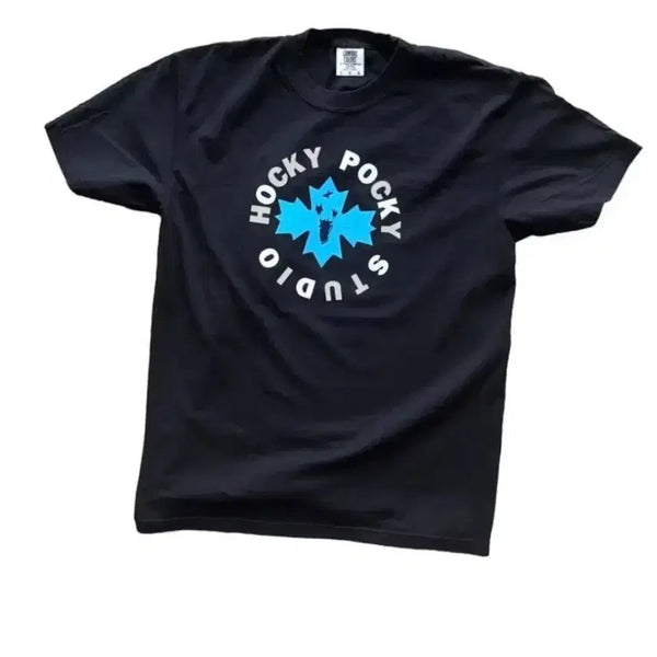 [BUNJANG] Hokey Pokey Studio Tongtongbaei Short Sleeve T-Shirt Black M / 하키포키 스튜디오 통통배 반팔 티셔츠 블랙 m