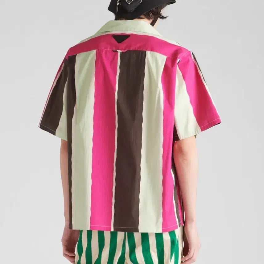 [BUNJANG] Prada Multi Stripe Shirt / 프라다 멀티 스트라이프 셔츠 팝니다