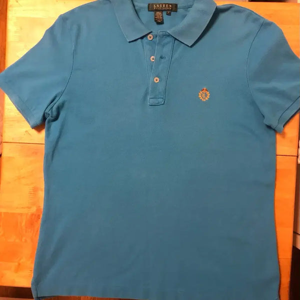 [BUNJANG] Ralph Lauren Polo T-Shirt Blue Size S / 랄프로렌 카라티 S 블루