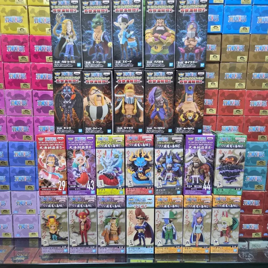 [BUNJANG] One Piece Whole Cake Island Beasts Pirates Bundle Set / [월콜 WCF] 원피스 월콜 백수 해적단 일괄 판매