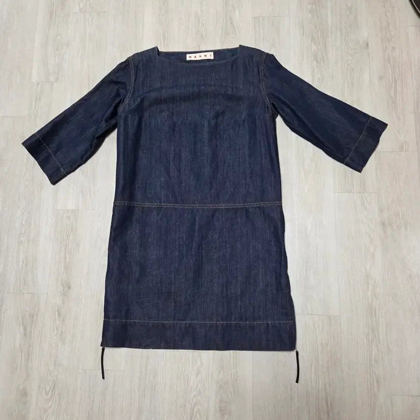 [BUNJANG] Marni Denim Mini Dress / [새상품,55사이즈,신세계]마르니데님미니원피스