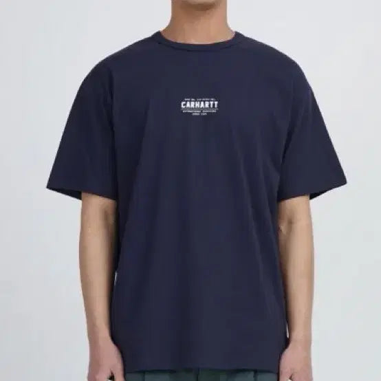 [BUNJANG] Carhartt WIP Battle Cry T-Shirt Navy / 칼하트WIP BATTLE CRY T-SHIRT NAVY 네이비 반팔티셔츠