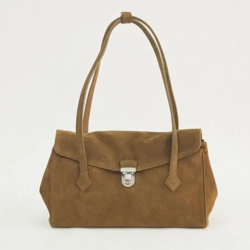 [BUNJANG] TOUEA Reve Bag Suede Camel Brown / [투에투아] Reve bag 레브백 (스웨이드) 카멜브라운