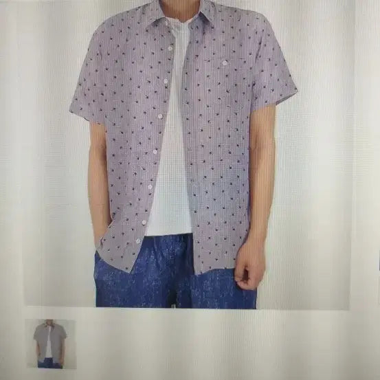 [BUNJANG] 110 Size Rayon Shirt / 인견셧츠110