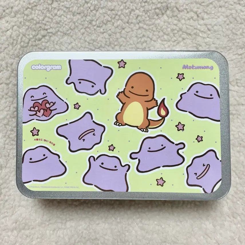 [BUNJANG] Colorgram Metamon Tin Case / [웜리둥절] 컬러그램 메타몽 틴케이스 새상품