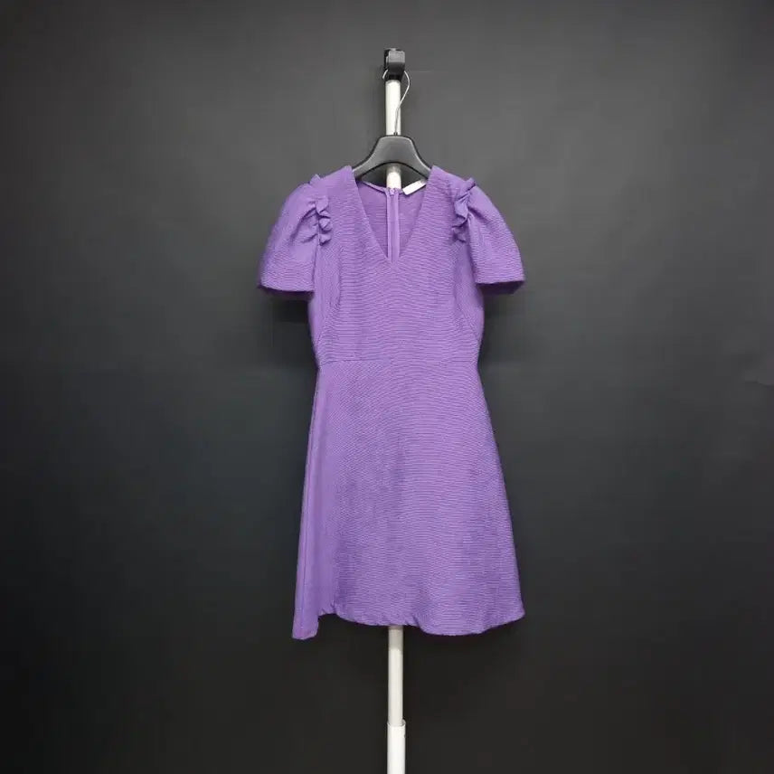[BUNJANG] Sandro Spring/Summer Rayon Long Dress Pastel Purple / 산드로 SANDRO 춘하 레이온 롱 원피스 44.33