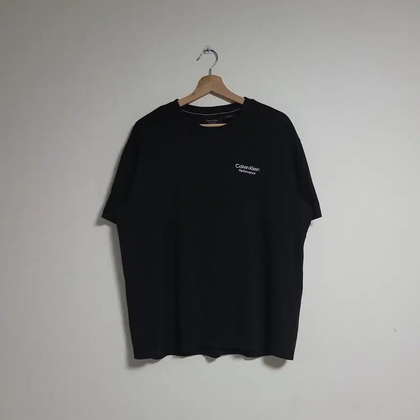 [BUNJANG] Calvin Klein Performance Black T-Shirt XL / (XL) CK 캘빈클라인 퍼포먼스 반팔 티셔츠 블랙