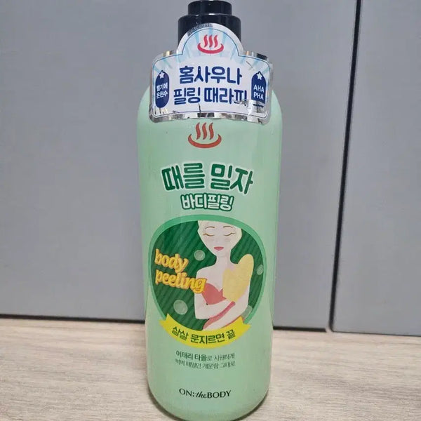 [BUNJANG] On The Body Scrub (500ml) / 온더바디 때를밀자 (500ml), 한번사용