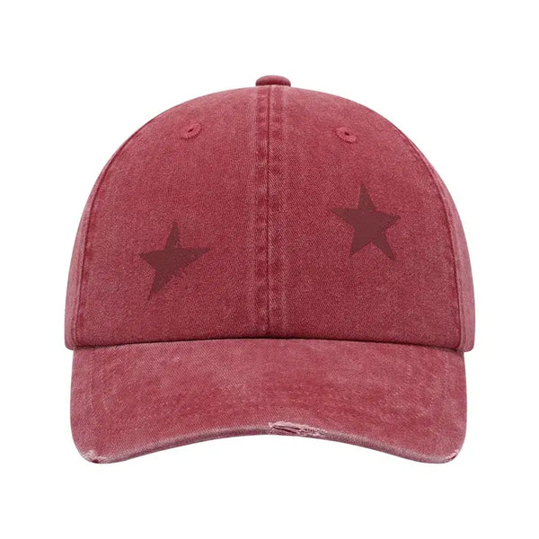[BUNJANG] The Vinyl House Vintage Washed Ball Cap Red / 더바이닐하우스 빈티지 워싱 볼캡 레드 F