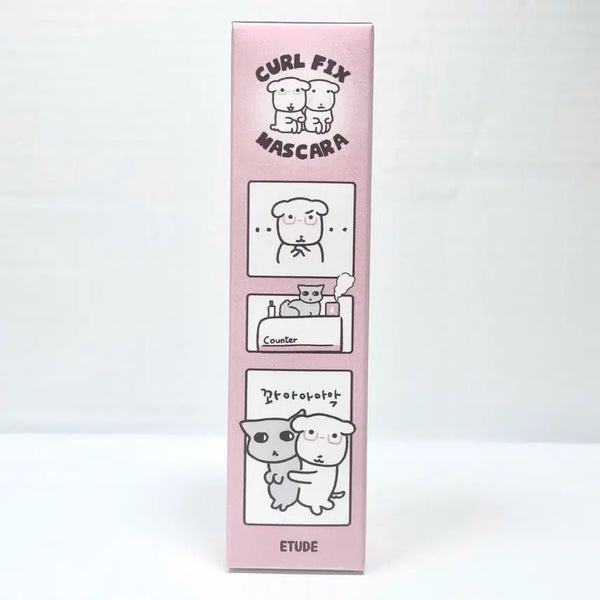 [BUNJANG] Etude Ganadi Curl Fix Mascara (01 Black) / [01 블랙] 에뛰드 가나디 컬픽스 마스카라 새상품