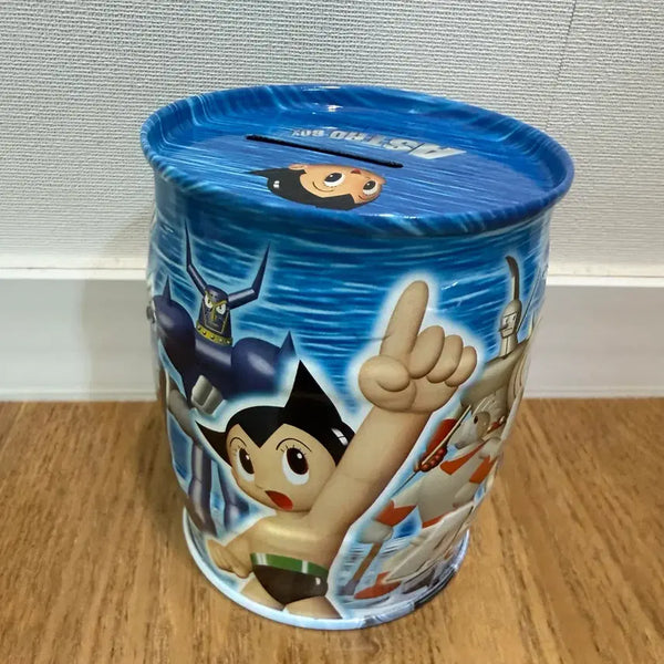 [BUNJANG] Vintage Astro Boy Tin Piggy Bank / 고전 우주소년 아톰 철제 저금통