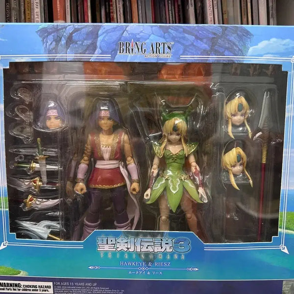 [BUNJANG] Bring Arts Trials of Mana Hawkeye & Riesz Figure / 브링아츠 성검전설 3 호크아이&리스 팝니다.