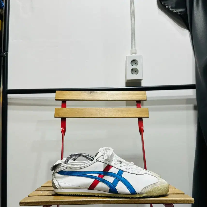 [BUNJANG] Onitsuka Tiger Mexico 66 Sneakers White/Red/Blue / 270)오니츠카타이거 운동화 남성 남자 신발 멕시코66 흰빨파