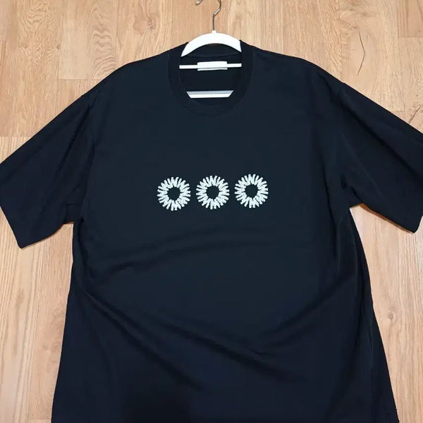 [BUNJANG] 999 Humanity Short Sleeve T-Shirt Black Size 1 / 999휴머니티 반팔 티셔츠 블랙 1 사이즈