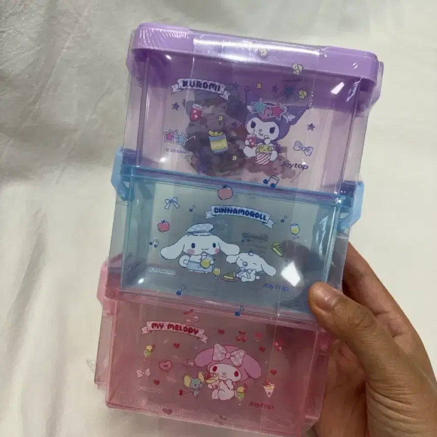 [BUNJANG] Sanrio 3-Tier Storage Box / 산리오3단수납함