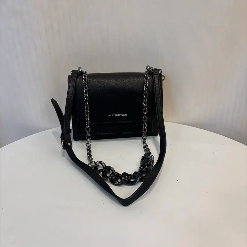 [BUNJANG] Jill Stuart Leather Crossbody Shoulder Bag / 정품 질스튜어트 크로스백 숄더백