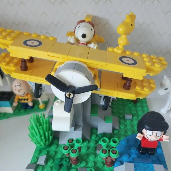 [BUNJANG] Lego Snoopy's Biplane Set / 스누피 비행기 레고 세트