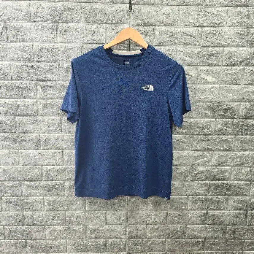 [BUNJANG] The North Face Spandex Short Sleeve T-Shirt Navy Size 95 / 노스페이스 스판 반팔 티셔츠 네이비  사이즈 95