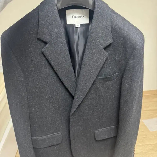 [BUNJANG] Tony Wack Herringbone Wool Blazer L / [L] 토니웩 헤링본 울 블레이저
