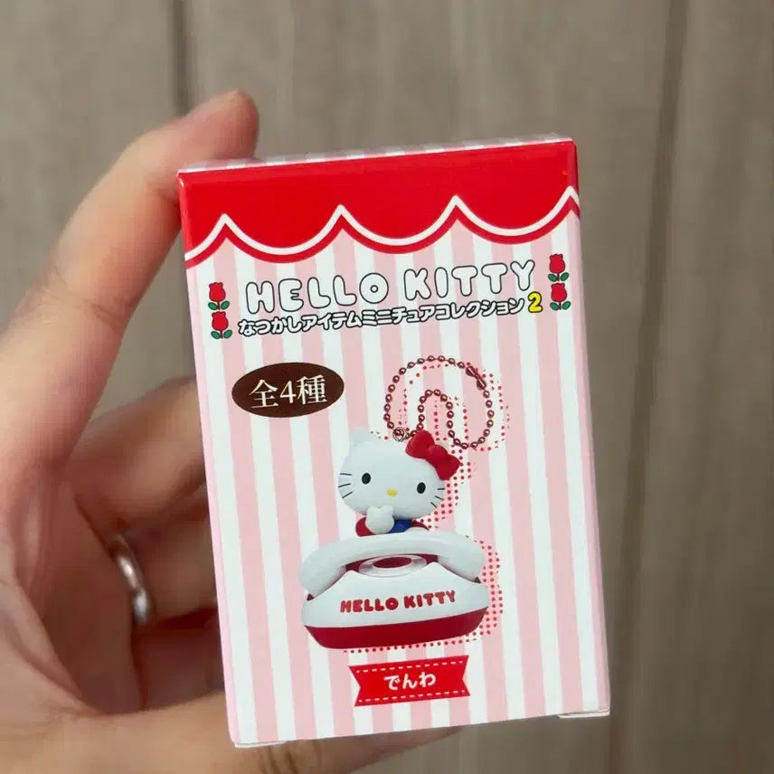 [BUNJANG] Hello Kitty Nostalgic Miniatures Collection 2 Charm / 헬로키티 추억의 아이템 미니어처 컬렉션 2