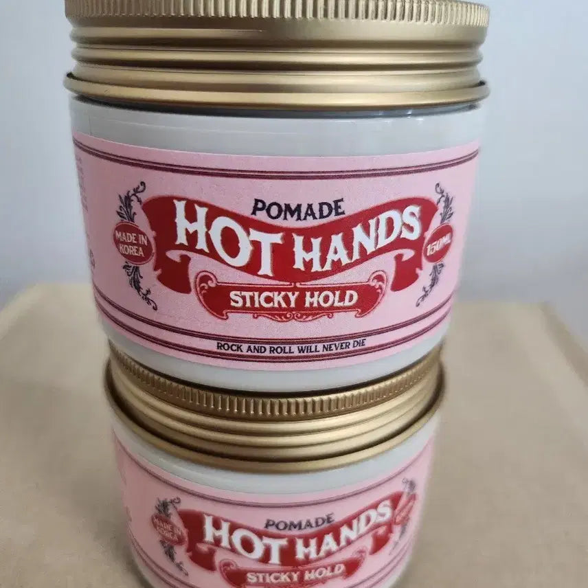 [BUNJANG] Hot Hands Sticky Hold Pomade (2-Pack) / 핫핸즈 스티키 홀드 포마드 2개 새상품 일괄 판매