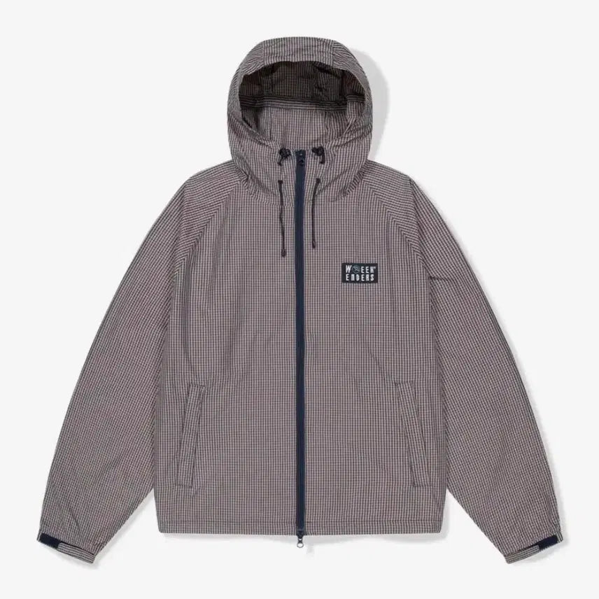 [BUNJANG] Weekenders x Arnold Palmer Checkered Hoodie Zip-Up Jacket / [새상품] 위켄더스X아놀드파머 체크 후드 집업 자켓