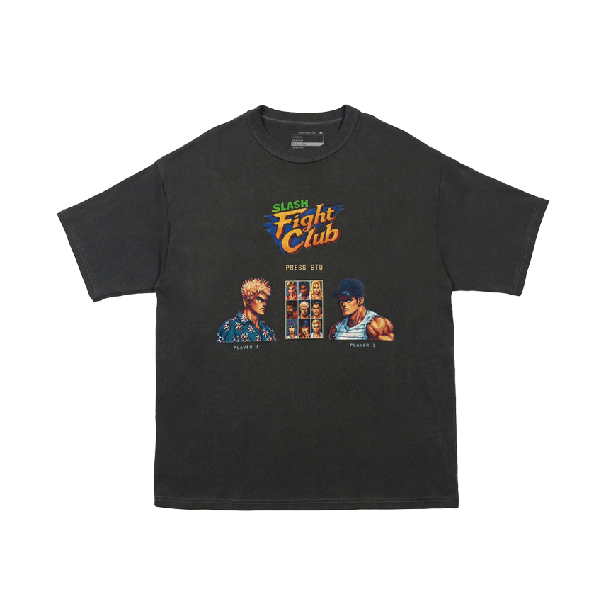 [BUNJANG] STU Fight Club T-Shirt Charcoal / STU Fight Club T-Shirt Charcoal