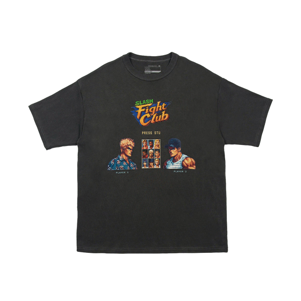 [BUNJANG] STU Fight Club T-Shirt Charcoal / STU Fight Club T-Shirt Charcoal