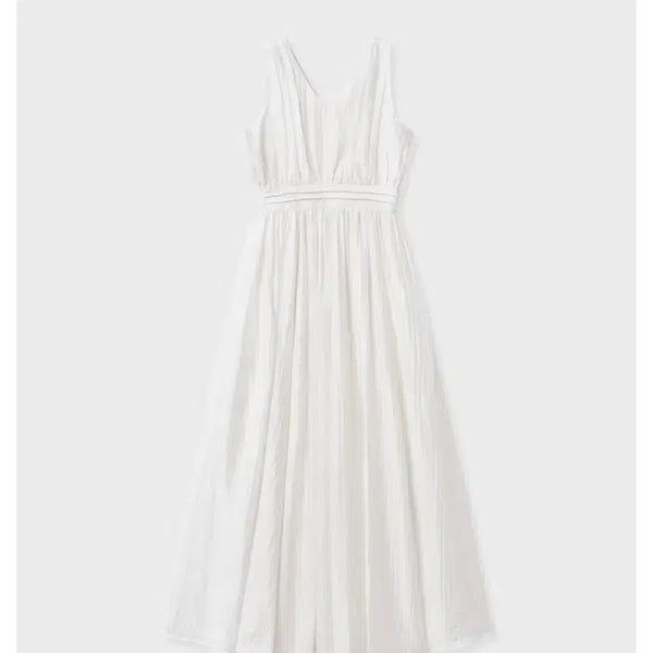 [BUNJANG] Le Yell Silhouette Stripe Dress / 르옐_실루엣 스트라이프 원피스